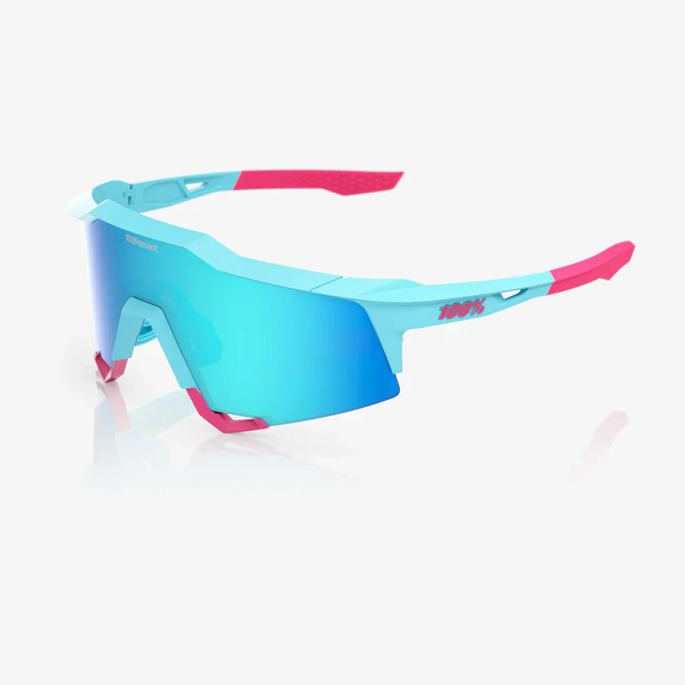 100% Speedcraft LE Tatis 4 Soft Tact Blue Blue Topaz Mirror Lens